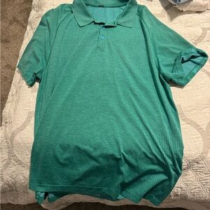 lululemon athletica Teal Polo Shirt